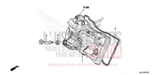 COUVERCLE DE CULASSE NC750XDE de 2014